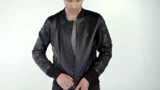 The Bomber MA1 Leather jacket [upl. by Golding652]