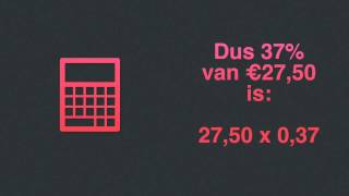 Procenten berekenen met kommagetallen  Rekenrijk groep 8 blok 2 [upl. by Egedan5]