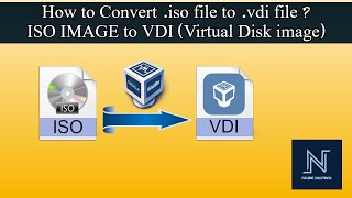 HOW TO CONVERT ISO FILES TO VDI FILES ISO IMAGE TO VDIVIRTUAL DISK IMAGE [upl. by Linzy]