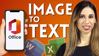 How To Convert Image to Word or Excel  Extract Text From a Picture [upl. by Gussman133]