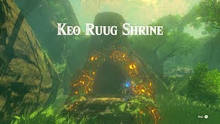 Zelda BOTW  52120 Keo Ruug Shrine Korok Forest [upl. by Airyk24]