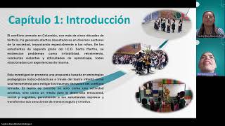 PONENCIA quotEstrategias pedagógicas lúdicodidácticas desde el teatro infantilquot [upl. by Anuat621]