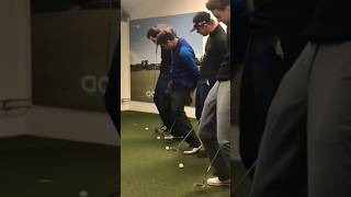 Golf Trick Shot With 4 BALLS 🤣 rumbogolfartist [upl. by Ymot]