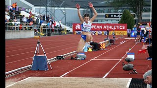 KARÍDI Spiridoúla 1400m Triple Jump NRU20 European U20 Championships  gold medal [upl. by Eissim982]