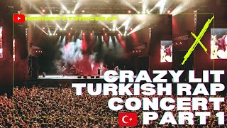 Çılgın Türkçe Rap Konserleri Part 1 Ceza Ezhel Xir Ceg İstanbul Trip Anıl Piyancı [upl. by Oiramaj]