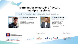 Treatment of relapsedrefractory multiplr myrloms [upl. by Lytsyrk473]