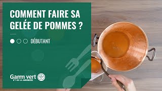 TUTO Comment faire sa gelée de pommes   Jardinerie Gamm vert [upl. by Agamemnon712]