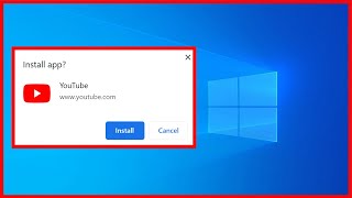 How To Install YouTube As A Progressive Web App PWA on Windows [upl. by Holzman]