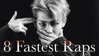 8 FASTEST NAMJOON RAPS Rap Monster [upl. by Iren]