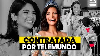 🚨 Sheynnis Palacios trabajará en Telemundo [upl. by Yann694]