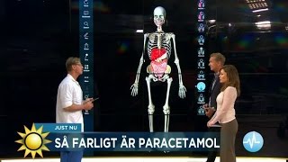 Doktor Mikael Så farligt är Alvedon  Nyhetsmorgon TV4 [upl. by Cairistiona]