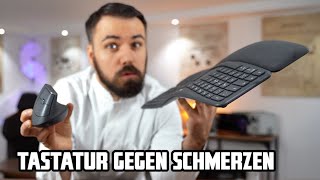 Diese Tastatur wirst du lieben Inkl ERGO LAB Einblick  K860 Logitech ergonomische Tastatur  Maus [upl. by Mildrid]