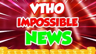 VTHO IMPOSSIBLE NEWS THAT WILL SHOCK YOU  VETHOR PRICE PREDICTION 2023 [upl. by Anol]