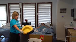 Assist with Bedpan [upl. by Nihs]