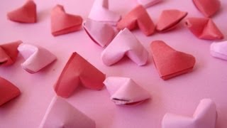 Origami Tutorial  Coração  Heart [upl. by Aggy395]