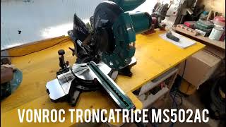 Troncatrice Vonroc MS502AC [upl. by Notlem404]