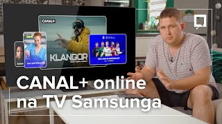 CANAL online nareszcie na TV SAMSUNG Sprawdzam jak działa [upl. by Uok]