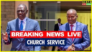 LIVE  Ruto amp Kindiki to respond to Gachagua at African Divine Church Nairobi [upl. by Zuleika]