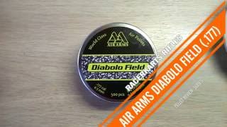 Air Arms Diabolo Field 452 177  Air Rifle Pellet Review 6 UK [upl. by Sema130]