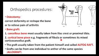 Orthopedics introduction Definitions and healing process [upl. by Nnaeitak786]