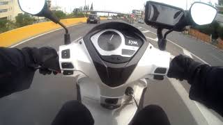 Driving SYM symphony 200i [upl. by Zsa661]