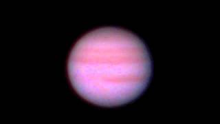 Jupiter through my Orion ED80 Refractor [upl. by Akirdnwahs355]