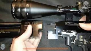 Weihrauch HW100 partial disassembly and power adjustment hammer and regulator [upl. by Idnem]