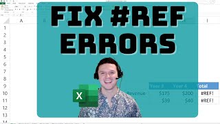 How to fix the REF error in Excel [upl. by Ikkim604]