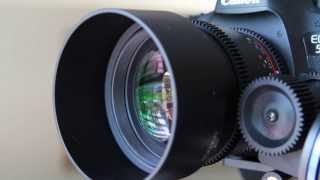 Rokinon 85mm t15 Cine Lens Review [upl. by Netsyrc436]