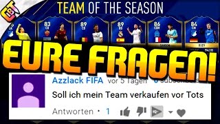 FIFA 17 TOTS  EURE FRAGEN   Giveaway amp Auflösung [upl. by Llekcm]