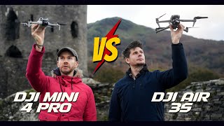 Honest DJI AIR 3S Versus DJI MINI 4 PRO Video Quality Test [upl. by Gerrie]