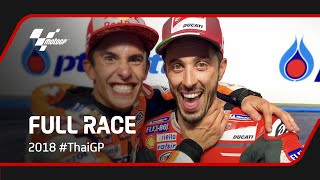 2018 ThaiGP  MotoGP™ Full Race [upl. by Burra]