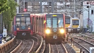 RUSH HOUR at Shadwell station  London [upl. by Enrica516]