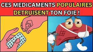 7 médicaments POPULAIRES qui CAUSENT des dommages au FOIE évitez den abuser [upl. by Annelg]