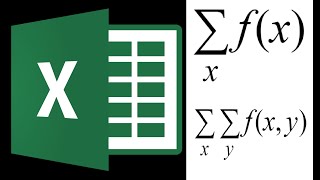 How To Excel Sigma Summation Function ∑fx [upl. by Coppinger]