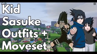 How to Become Kid Sasuke Uchiha  Moveset  Bonus OP Combo over 510k [upl. by Yruama]