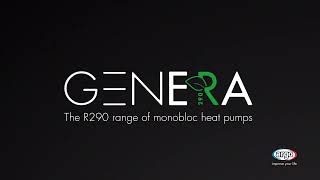 GENERA  R290 monobloc heat pump [upl. by Nitaj982]