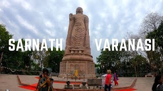 Sarnath Varanasi  Buddha Temple  Statue  Ashok Stambh  Sarnath History in Hindi  Documentary [upl. by Ellainad]