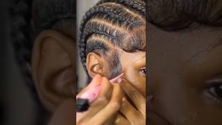 🔥 explore hairstyle braids shortvideo tutorial lacewigs fyp hastag blackgirlmagic beauty [upl. by Lithea674]