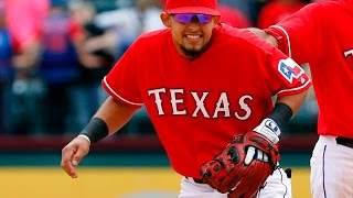 Rougned Odor 2015 Highlights [upl. by Irakab]