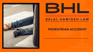 BELAL HAMIDEH  Pedestrian Accident [upl. by Mahda847]