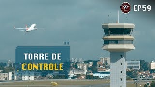 Visitamos a Torre de Controle do Aeroporto de Congonhas [upl. by Iatnahs]