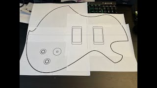 Creating Guitar Templates From MDF [upl. by Leonardo]