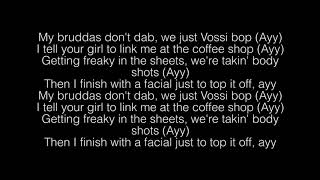 Stormzy Vossi Bop Lyrics [upl. by Ytirev]