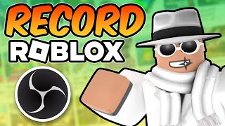 How to Record Roblox Gameplay on Computer FREE  NO LAG [upl. by Vijnas61]