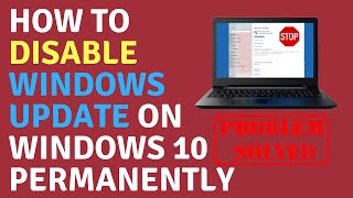 How to Disable Windows Update on Windows 10 Permanently [upl. by Durkee]