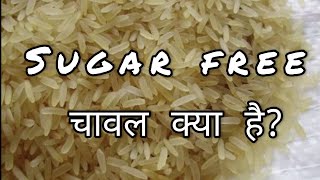 Sugar free चावल क्या होता है parboiled Rice and its properties [upl. by Terag]