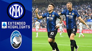 Inter Milan vs Atalanta Extended Highlights  Serie A  CBS Sports Golazo [upl. by Randi284]