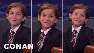 Jacob Tremblays Three Red Carpet Looks  CONAN on TBS [upl. by Oflunra697]