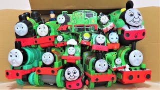 Thomas amp Friends Many Percy toys come out of the box Trackmaster RiChannel [upl. by Nevile216]